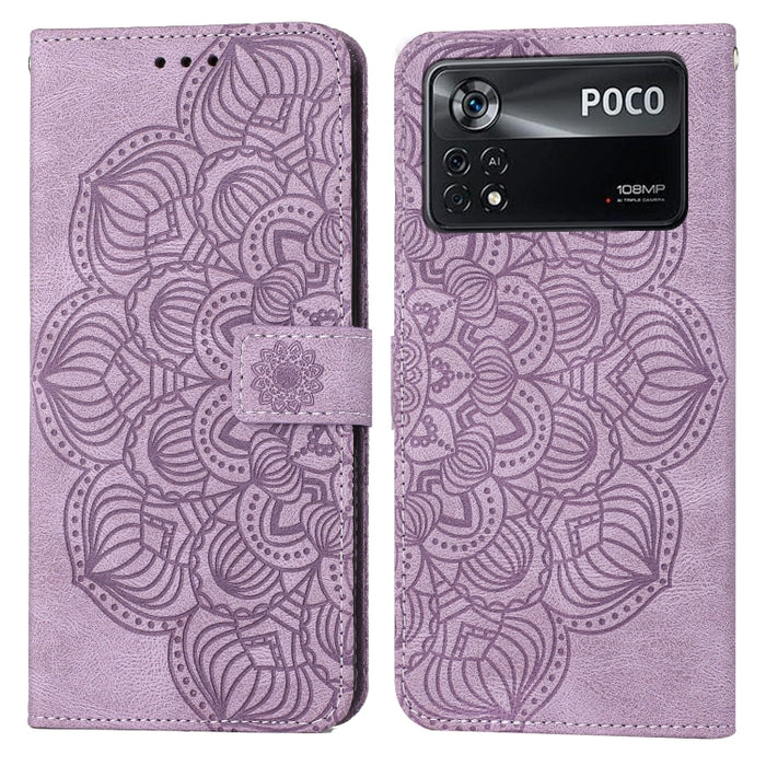 Estuche para teléfono de cuero con tapa en relieve de mandala, For Xiaomi Redmi Note 11 Pro International, For Xiaomi Redmi Note 11 5G, For Xiaomi Mi 10T Lite, For Xiaomi Mi 10T / 10T Pro, For Xiaomi Mi 11 Lite, For Xiaomi 11T, For Xiaomi 12 Lite      ...