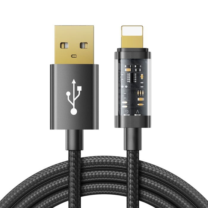 JOYROOM S-UL012A12 USB-A a 8 pines 2.4A Cable de sincronización de datos