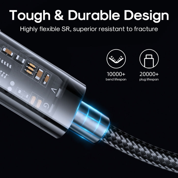 JOYROOM S-UL012A12 USB-A a 8 pines 2.4A Cable de sincronización de datos