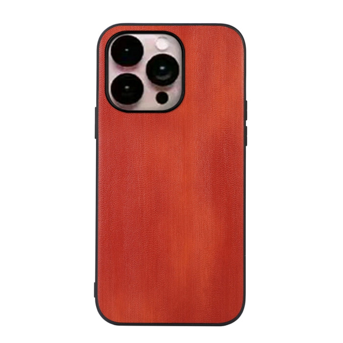 Funda de teléfono PU con textura de vaca amarilla