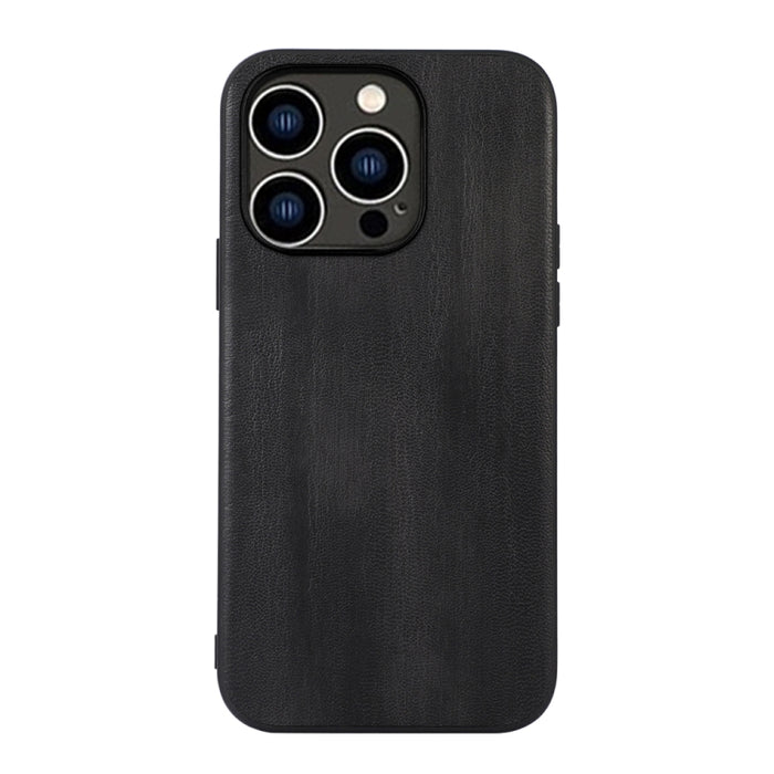 Funda de teléfono PU con textura de vaca amarilla