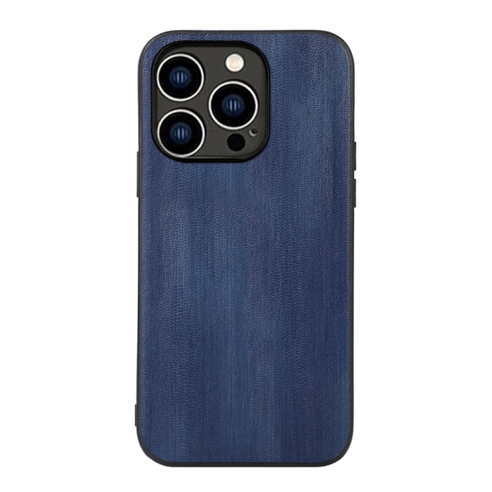 Funda de teléfono PU con textura de vaca amarilla