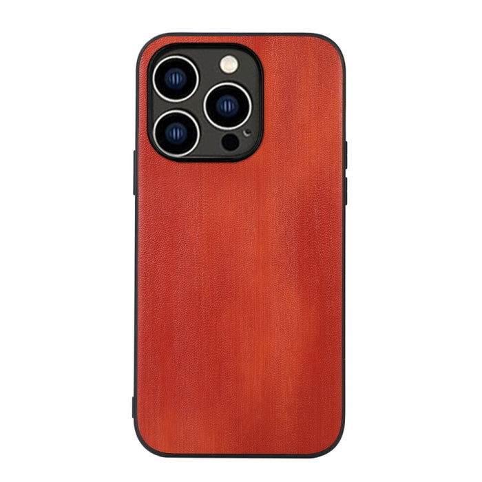 Funda de teléfono PU con textura de vaca amarilla