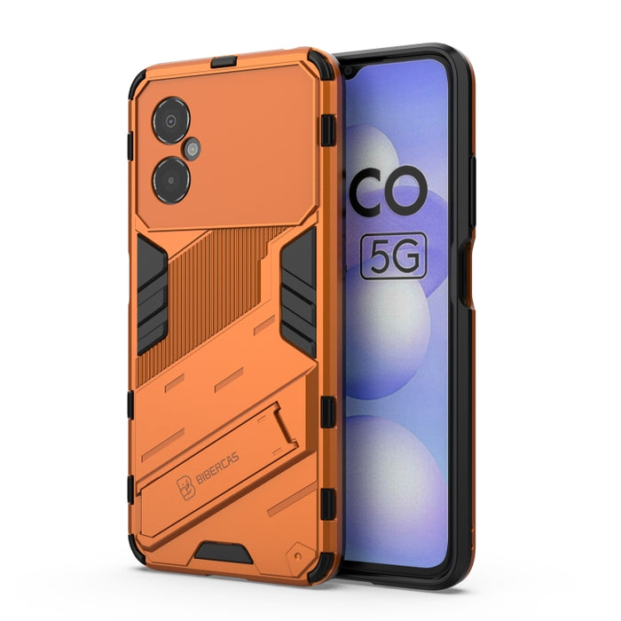 Punk Armor 2 en 1 PC + TPU Estuche para teléfono a prueba de golpes con soporte invisible, For OPPO Reno8, For OPPO Reno8 Pro, For OPPO Reno8 Pro+, For Xiaomi Poco M4 5G