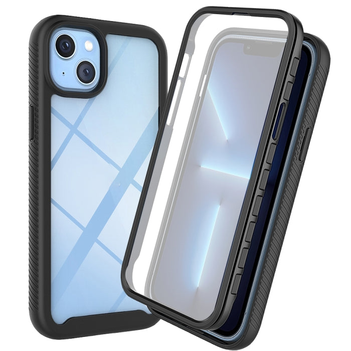 Estuche para teléfono híbrido a prueba de golpes de cuerpo completo Starry Sky