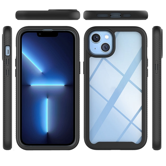 Estuche para teléfono híbrido a prueba de golpes de cuerpo completo Starry Sky