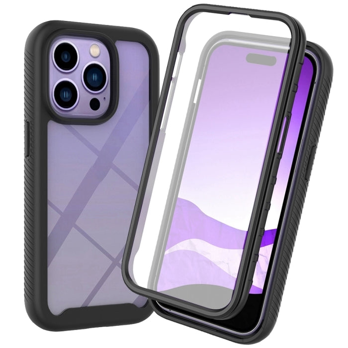Estuche para teléfono híbrido a prueba de golpes de cuerpo completo Starry Sky