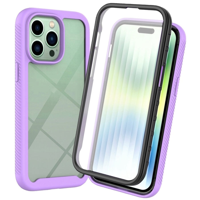 Estuche para teléfono híbrido a prueba de golpes de cuerpo completo Starry Sky
