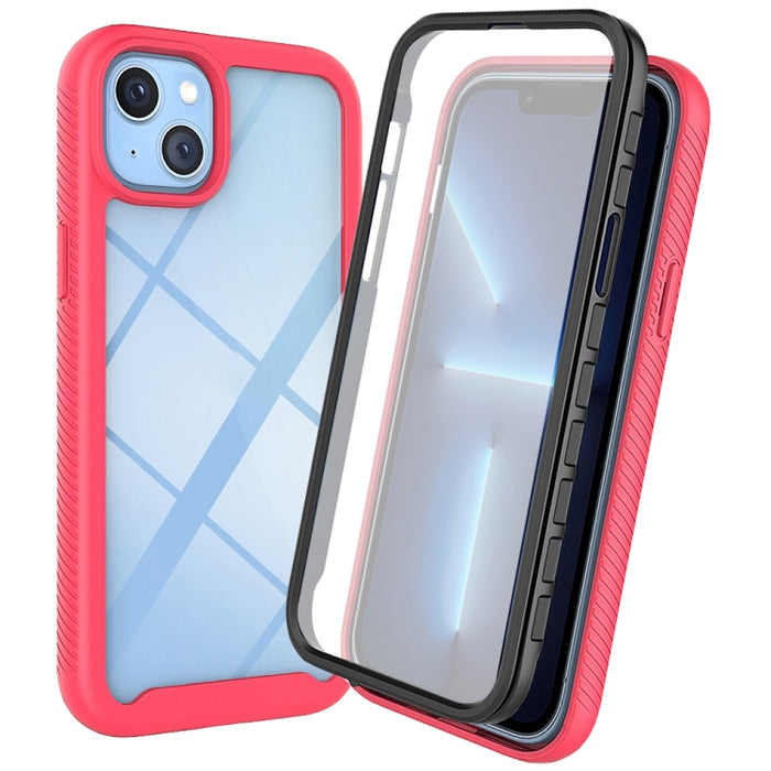 Estuche para teléfono híbrido a prueba de golpes de cuerpo completo Starry Sky