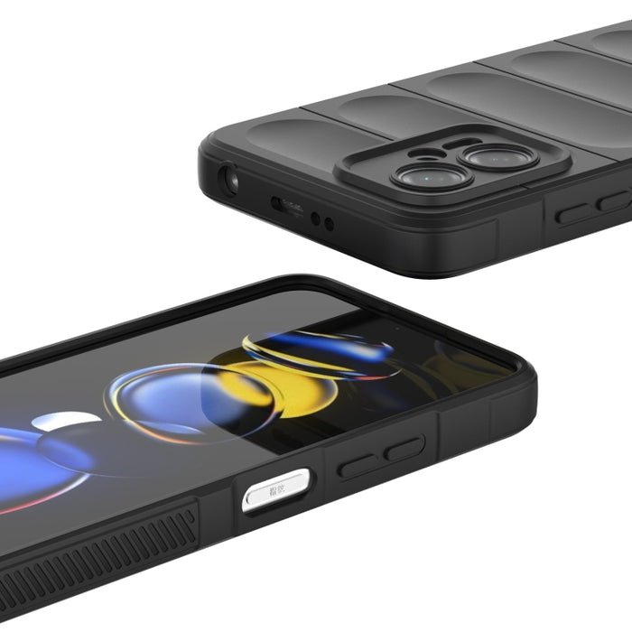 Magic Shield TPU + Estuche para teléfono de franela, For Xiaomi Redmi Note 11T Pro, For Samsung Galaxy M52 5G