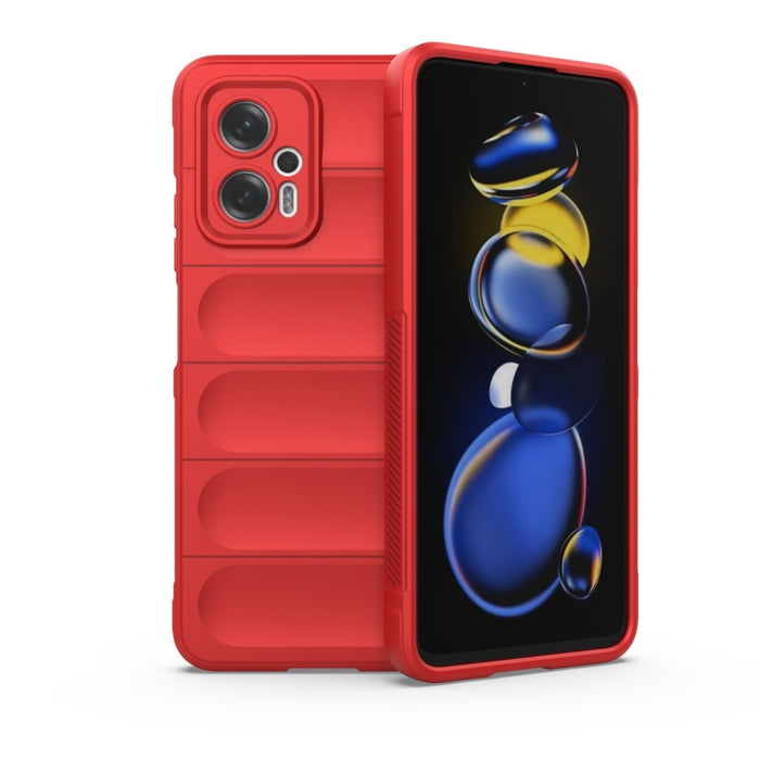 Magic Shield TPU + Estuche para teléfono de franela, For Xiaomi Redmi Note 11T Pro, For Samsung Galaxy M52 5G