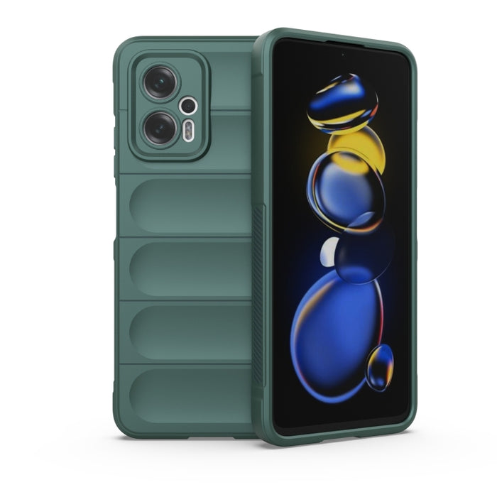 Magic Shield TPU + Estuche para teléfono de franela, For Xiaomi Redmi Note 11T Pro, For Samsung Galaxy M52 5G