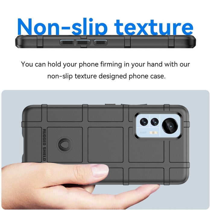 Funda de teléfono de TPU a prueba de golpes de cobertura completa, For Xiaomi 12 Lite