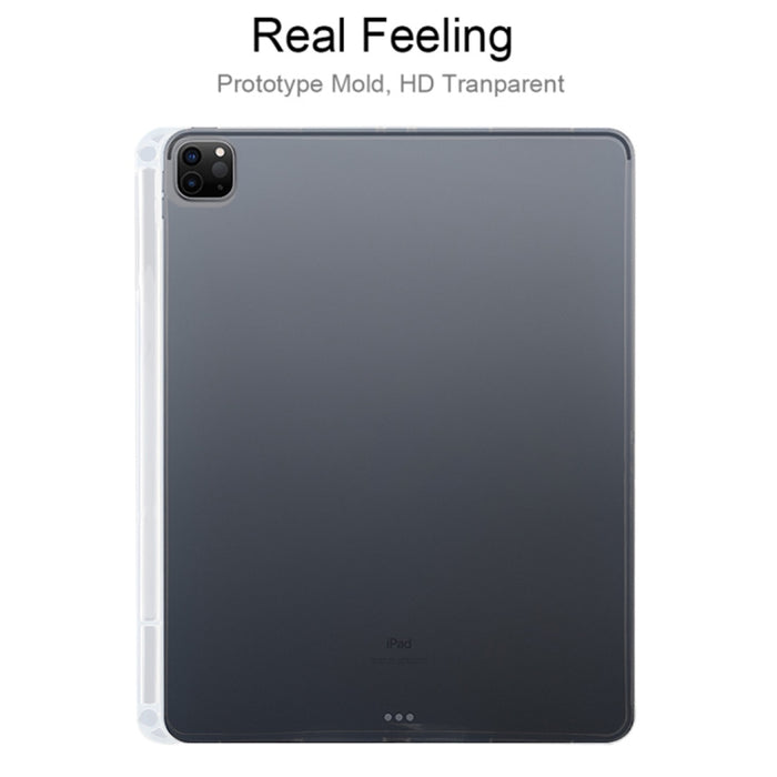 Funda protectora de TPU transparente de 0,75 mm con ranura para bolígrafo