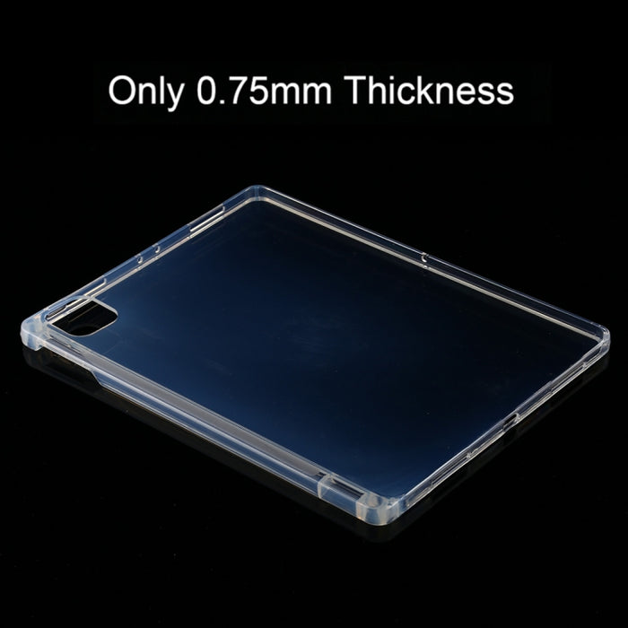 Funda protectora de TPU transparente de 0,75 mm con ranura para bolígrafo