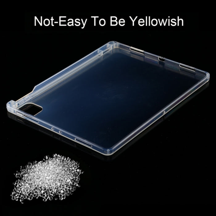 Funda protectora de TPU transparente de 0,75 mm con ranura para bolígrafo