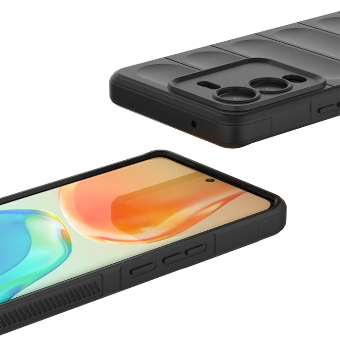 Magic Shield TPU + Estuche para teléfono de franela, For vivo S15 Pro 5G, For Xiaomi Poco M4 5G
