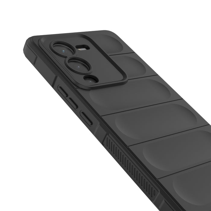 Magic Shield TPU + Estuche para teléfono de franela, For vivo S15 Pro 5G, For Xiaomi Poco M4 5G