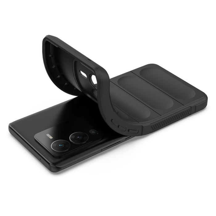 Magic Shield TPU + Estuche para teléfono de franela, For vivo S15 Pro 5G, For Xiaomi Poco M4 5G