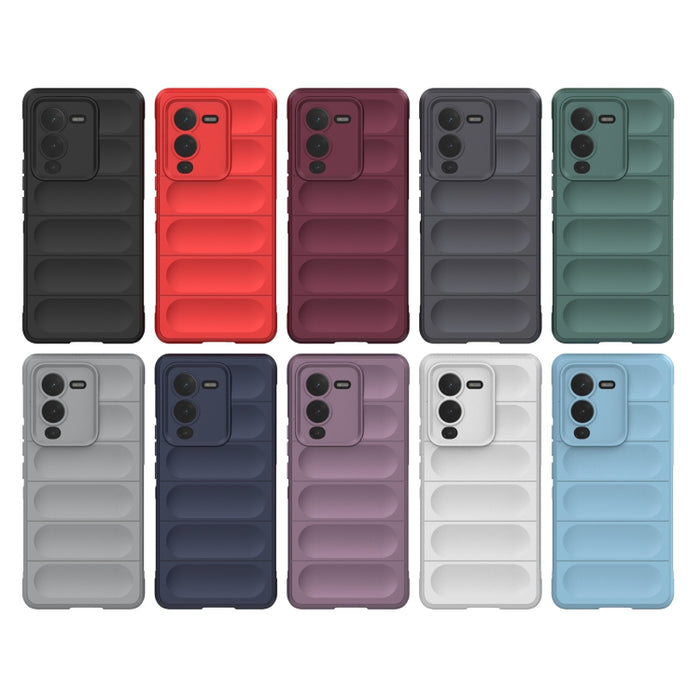 Magic Shield TPU + Estuche para teléfono de franela, For vivo S15 Pro 5G, For Xiaomi Poco M4 5G