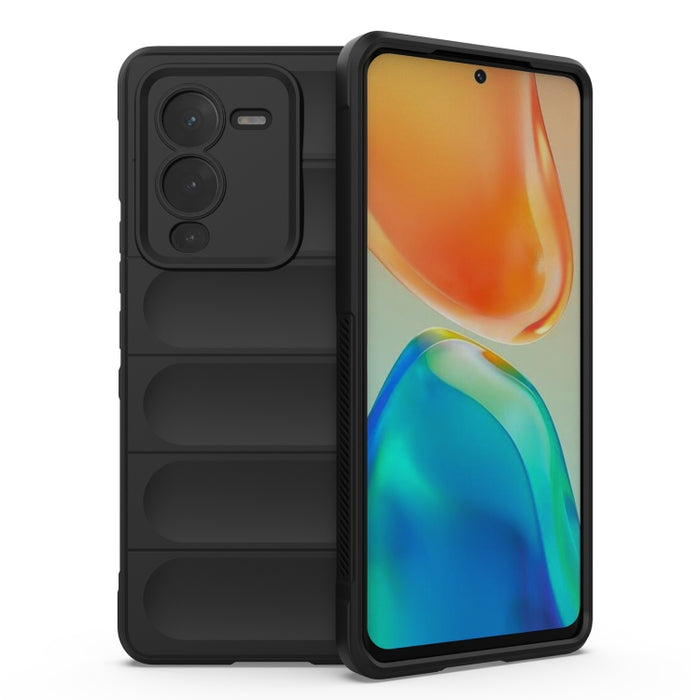 Magic Shield TPU + Estuche para teléfono de franela, For vivo S15 Pro 5G, For Xiaomi Poco M4 5G