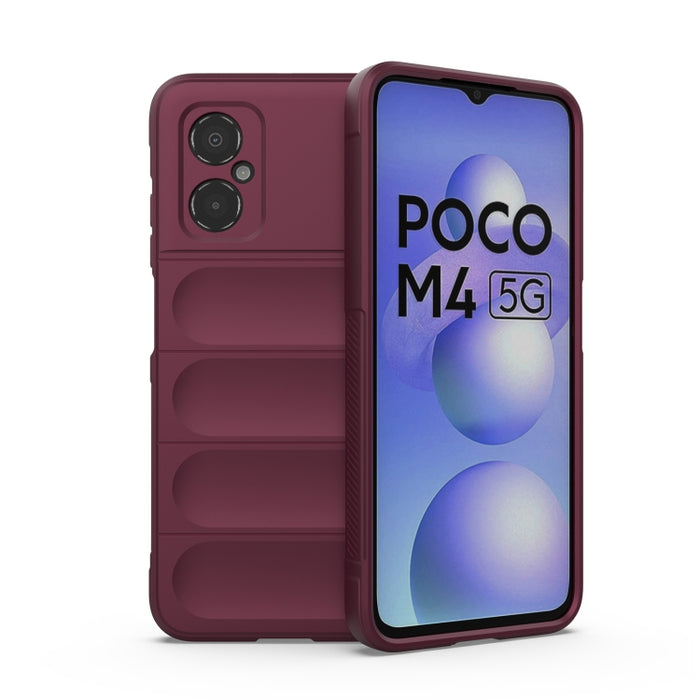 Magic Shield TPU + Estuche para teléfono de franela, For vivo S15 Pro 5G, For Xiaomi Poco M4 5G