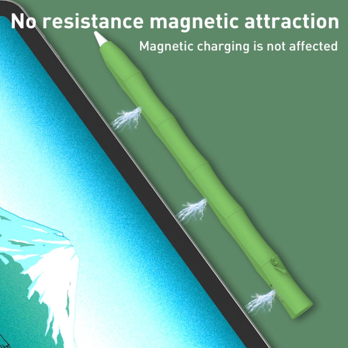 Estuche protector para lápiz óptico de gel de silicona líquida de bambú