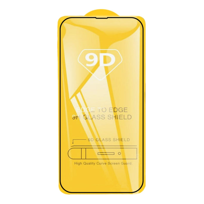 Película de vidrio templado de pantalla de pegamento completo 9D