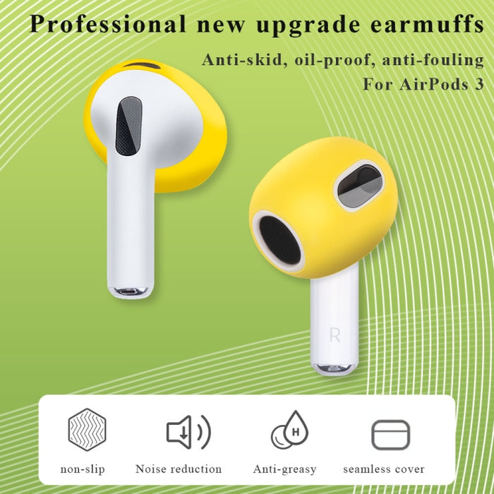 Funda protectora de silicona con tapa para los oídos para AirPods 3
