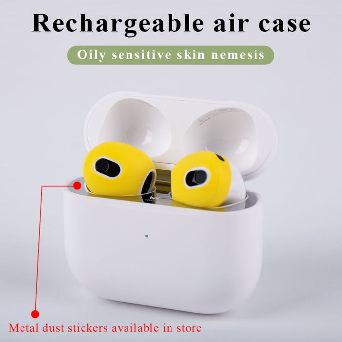 Funda protectora de silicona con tapa para los oídos para AirPods 3