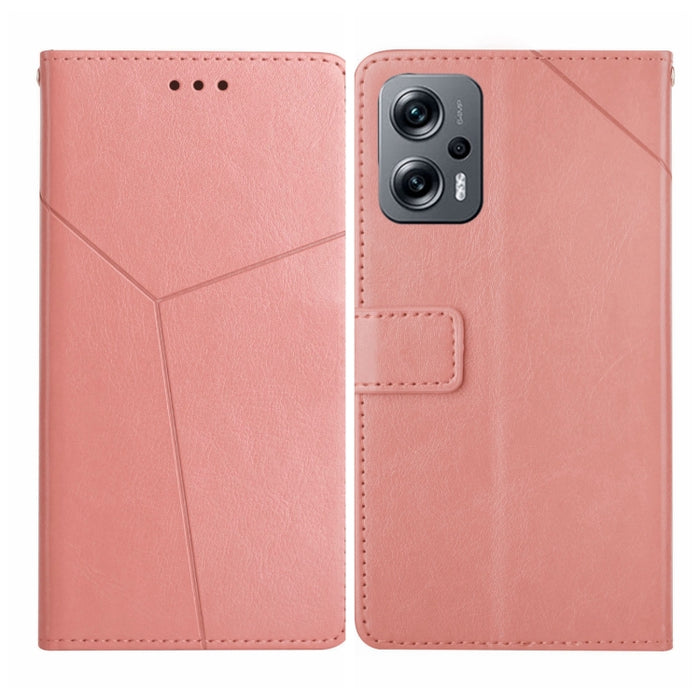 Estuche para teléfono de cuero con tapa horizontal y costuras en Y, For Xiaomi Poco F4 5G, For Xiaomi Poco X4 GT