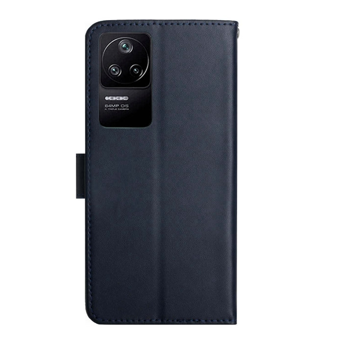Estuche para teléfono con tapa horizontal a prueba de huellas dactilares de cuero genuino, For Xiaomi Poco F4 5G, For Xiaomi Poco X4 GT