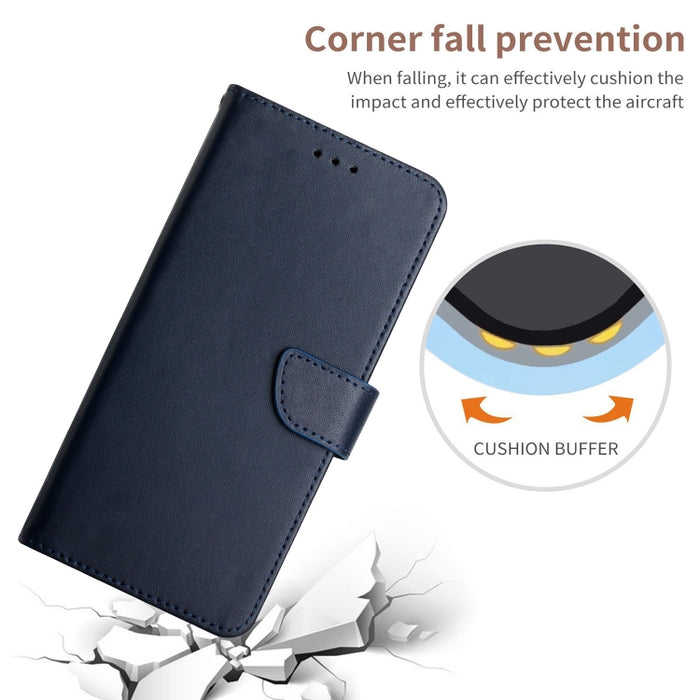 Estuche para teléfono con tapa horizontal a prueba de huellas dactilares de cuero genuino, For Xiaomi Poco F4 5G, For Xiaomi Poco X4 GT
