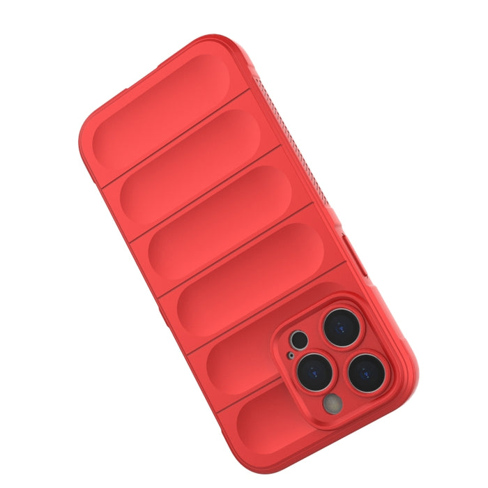 Magic Shield TPU + Estuche para teléfono de franela, For iPhone 14 Pro Max