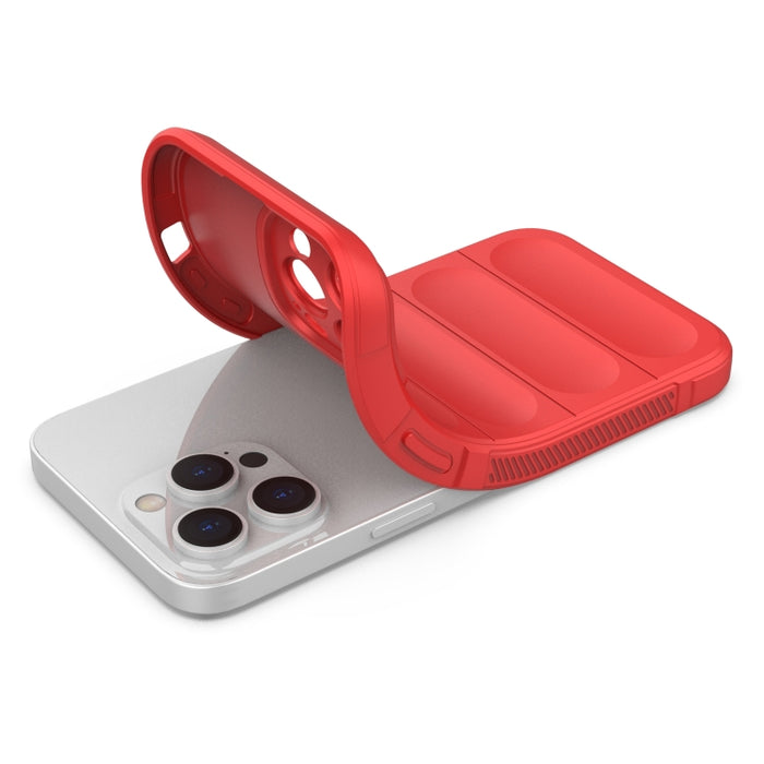 Magic Shield TPU + Estuche para teléfono de franela, For iPhone 14 Pro Max