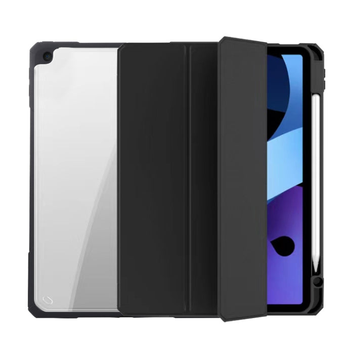 Estuche para tableta de cuero inteligente de la serie Mutural Pinyue, For iPad 9.7 2018 / 2017