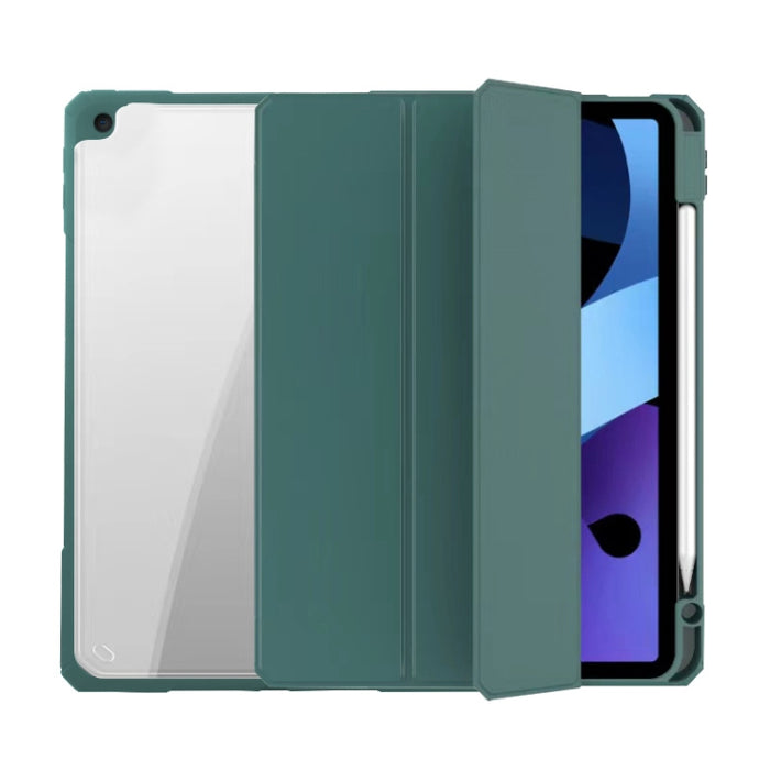 Estuche para tableta de cuero inteligente de la serie Mutural Pinyue, For iPad 9.7 2018 / 2017