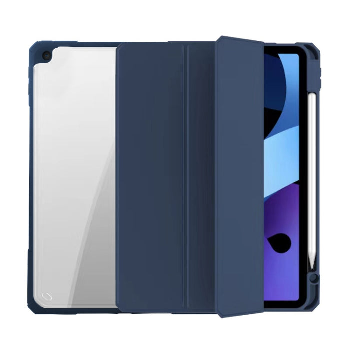 Estuche para tableta de cuero inteligente de la serie Mutural Pinyue, For iPad 9.7 2018 / 2017