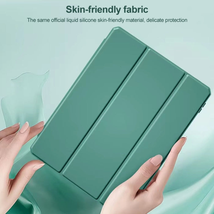 Estuche para tableta de cuero inteligente de la serie Mutural Pinyue, For iPad 9.7 2018 / 2017