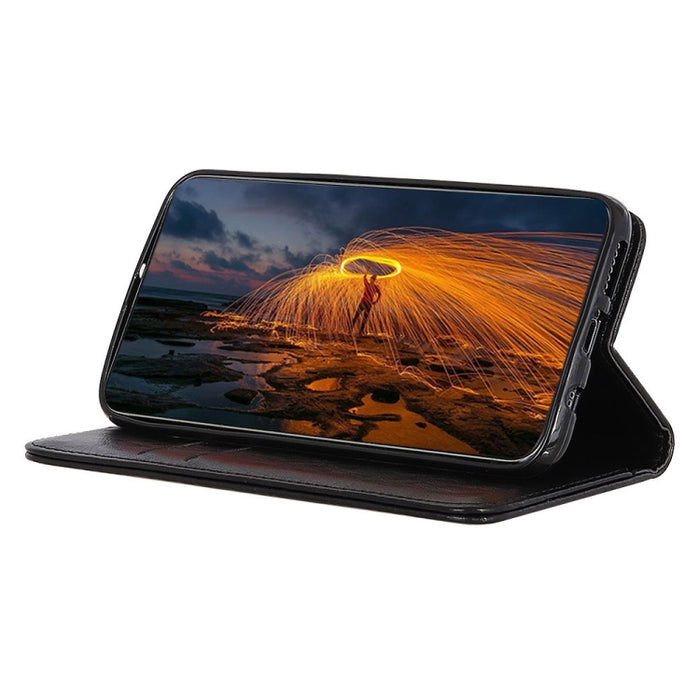 Caja magnética retro del teléfono del cuero de la textura del caballo loco, For Xiaomi Redmi Note 11T Pro 5G / Note 11T Pro+ 5G China / Poco X4 GT 5G