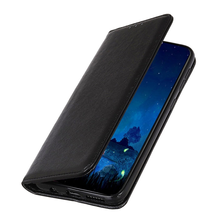 Caja magnética retro del teléfono del cuero de la textura del caballo loco, For Xiaomi Redmi Note 11T Pro 5G / Note 11T Pro+ 5G China / Poco X4 GT 5G