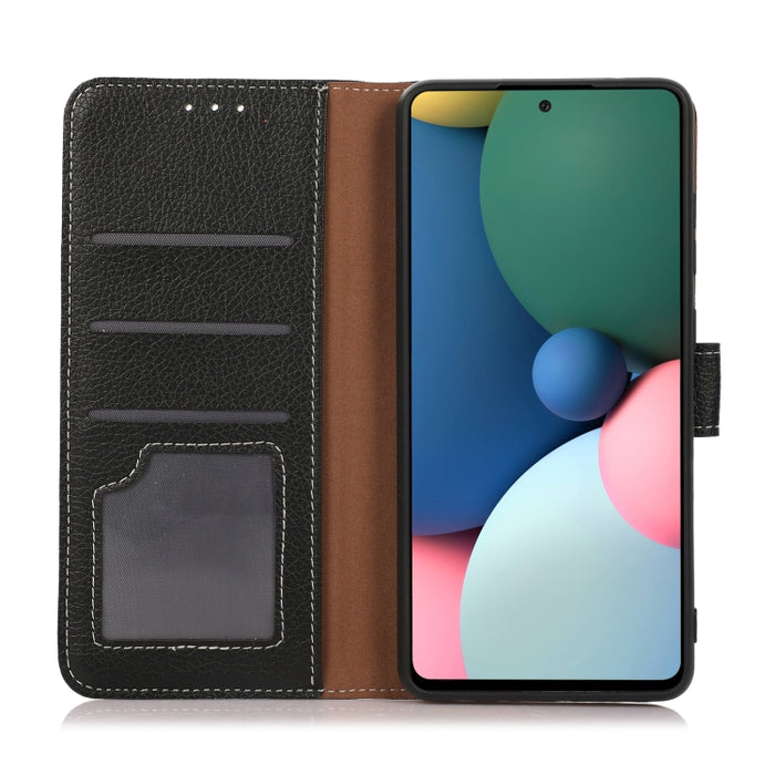 Estuche para teléfono de cuero con textura de litchi, For Motorola Moto G42 4G, For Xiaomi Redmi Note 11T Pro 5G / Note 11T Pro+ 5G China / Poco X4 GT 5G