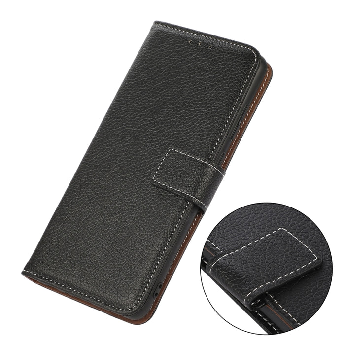Estuche para teléfono de cuero con textura de litchi, For Motorola Moto G42 4G, For Xiaomi Redmi Note 11T Pro 5G / Note 11T Pro+ 5G China / Poco X4 GT 5G