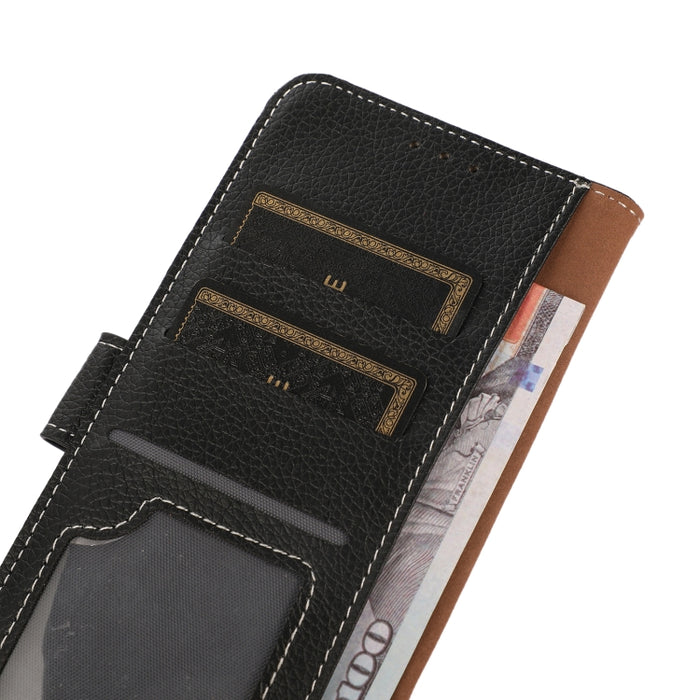 Estuche para teléfono de cuero con textura de litchi, For Motorola Moto G42 4G, For Xiaomi Redmi Note 11T Pro 5G / Note 11T Pro+ 5G China / Poco X4 GT 5G