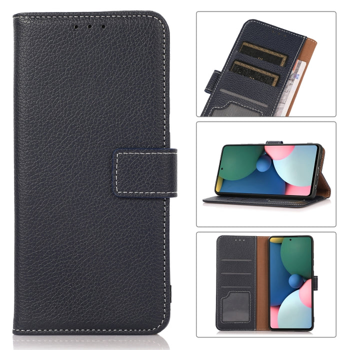 Estuche para teléfono de cuero con textura de litchi, For Motorola Moto G42 4G, For Xiaomi Redmi Note 11T Pro 5G / Note 11T Pro+ 5G China / Poco X4 GT 5G