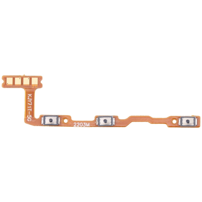 Cable flexible de botón de encendido y botón de volumen, For Xiaomi Redmi 10C/Redmi 10 India, For vivo Y01, For Xiaomi 12 Pro, For vivo iQOO Z5, For vivo Y17T/V21E 5G V2102A V2055, For vivo Y21/Y21A/Y21G/Y21E/Y32, For vivo Y33S V2109                   ...