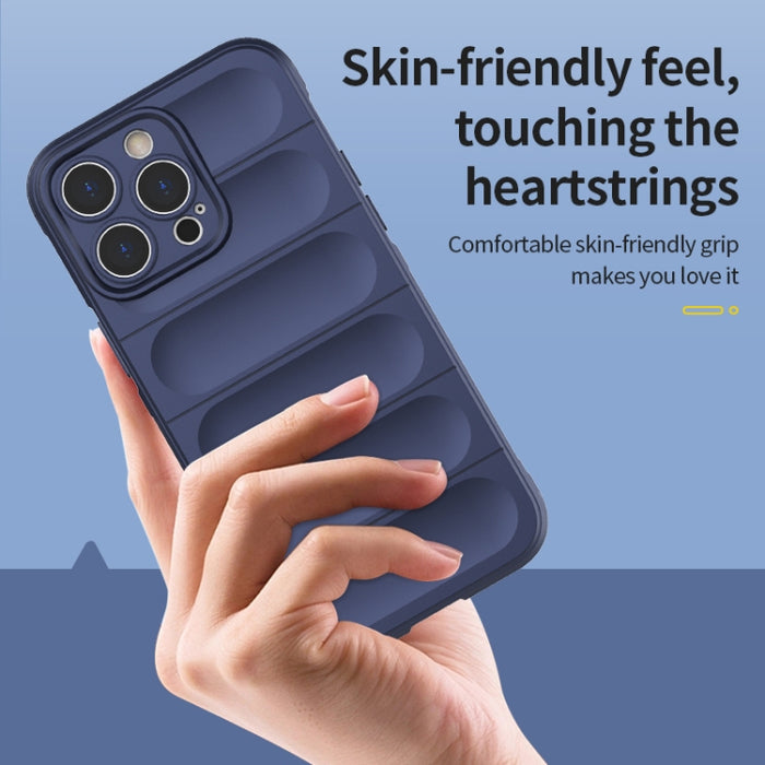 Magic Shield TPU + Estuche para teléfono de franela