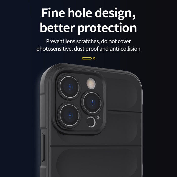 Magic Shield TPU + Estuche para teléfono de franela