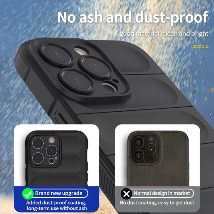 Magic Shield TPU + Estuche para teléfono de franela