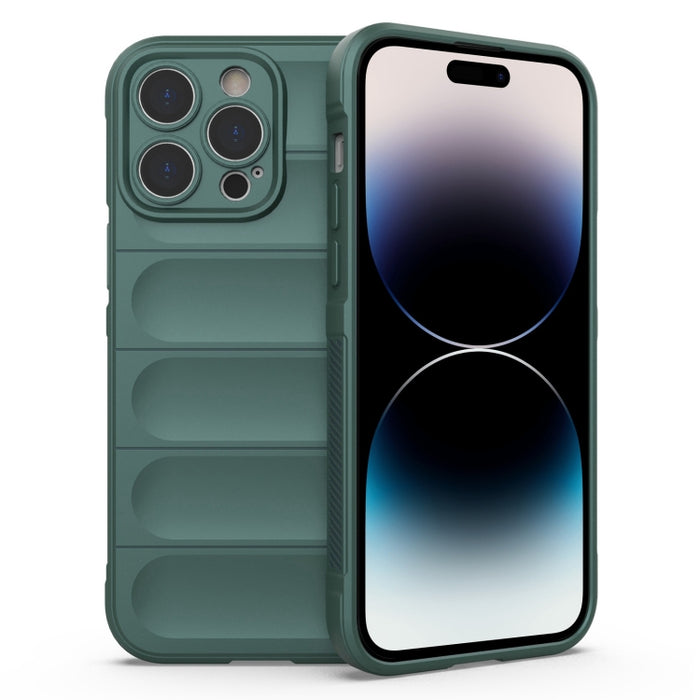 Magic Shield TPU + Estuche para teléfono de franela